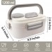 3-Layer Leak-Proof Bento Lunch Box for Adults & Kids, Portable Stackable Food Storage Container with Compartments, Spork & Sauce Cup – Microwave & Dishwasher Safe Model 9038 